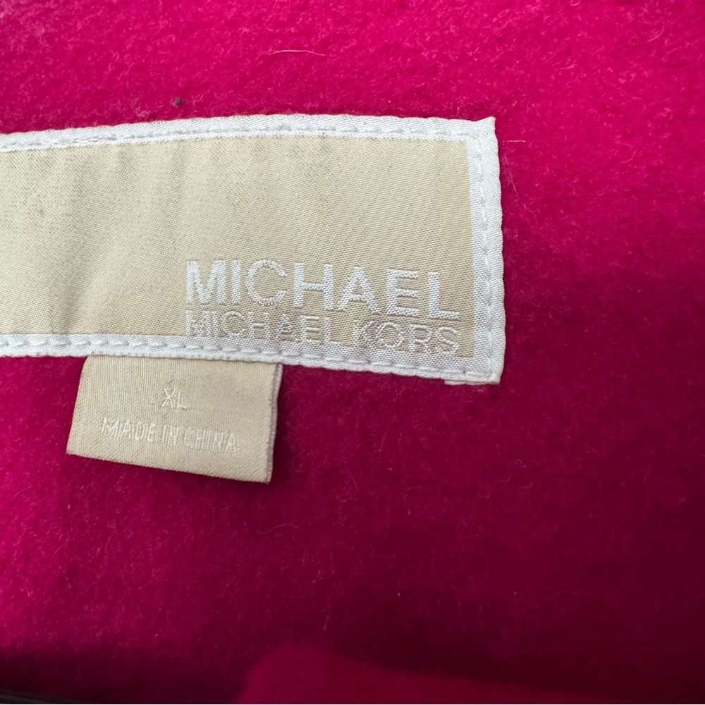 MICHAEL Michael Kors • Coat • Pink • Wool Blend • XL • Fall Winter • Belt - Picture 8 of 14